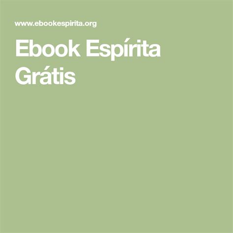 ebook espirita|livro de espiritus pdf.